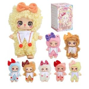 Liila‘s Lucky Cat Series Plush Blind Box Adorable Plush Collectible, unopened